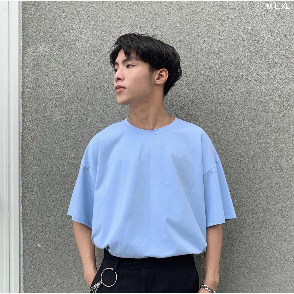 Áo thun trơn unisex, polo nam nữ tay lỡ from rộng, Áo phông trơn unisex, polo nam nữ cổ tròn đẹp, Arora AR27 | BigBuy360 - bigbuy360.vn