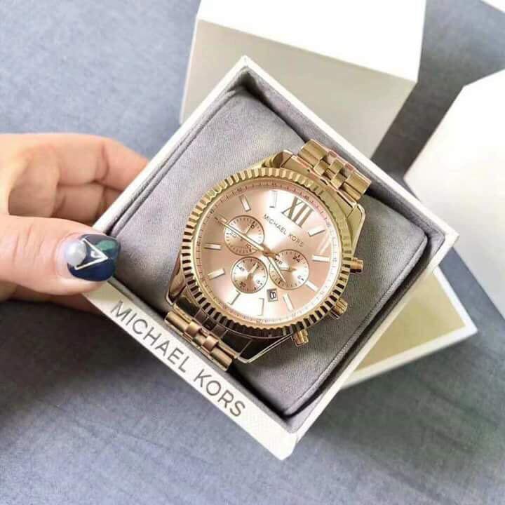 Đồng Hồ Nam Michael Kors Lexington Two-Tone MK6473