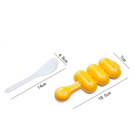 Khuôn làm cơm nắm tròn, cơm lắc cho bé ăn ngon miệng Pento