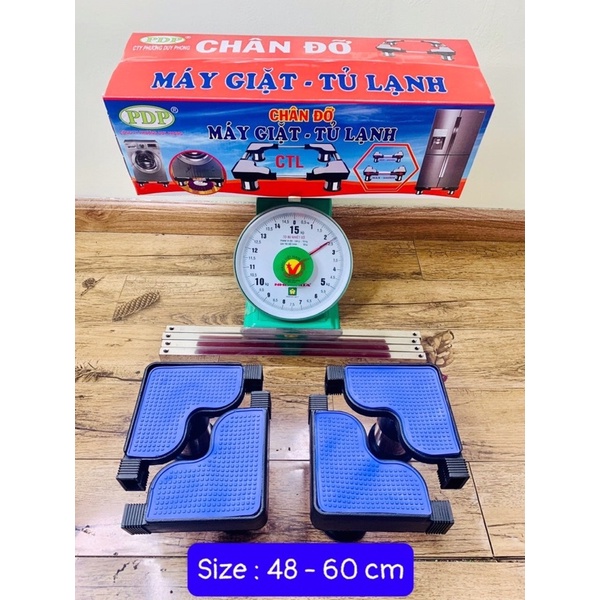 Kệ Máy Giặt - Tủ Lạnh INOX (48-60cm)