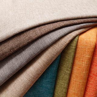 Tấm Vải Cotton Lanh Dày Dặn Màu Trơn Trải Ghế Sofa Mềm