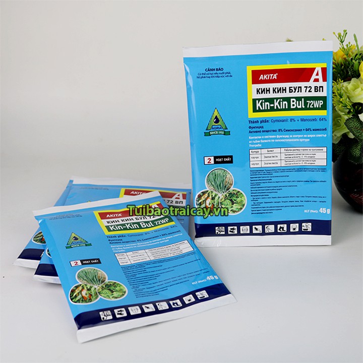 KIN KIN BUL trừ thối nhũn cho lan và cây trồng gói 45g - T129