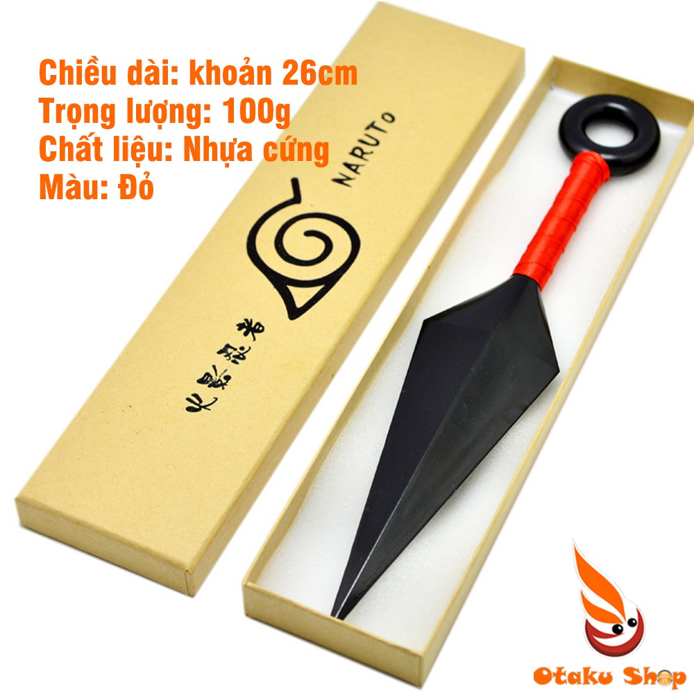 Kunai nhựa Naruto 27cm dùng Cosplay hóa trang nhân vật trong Anime