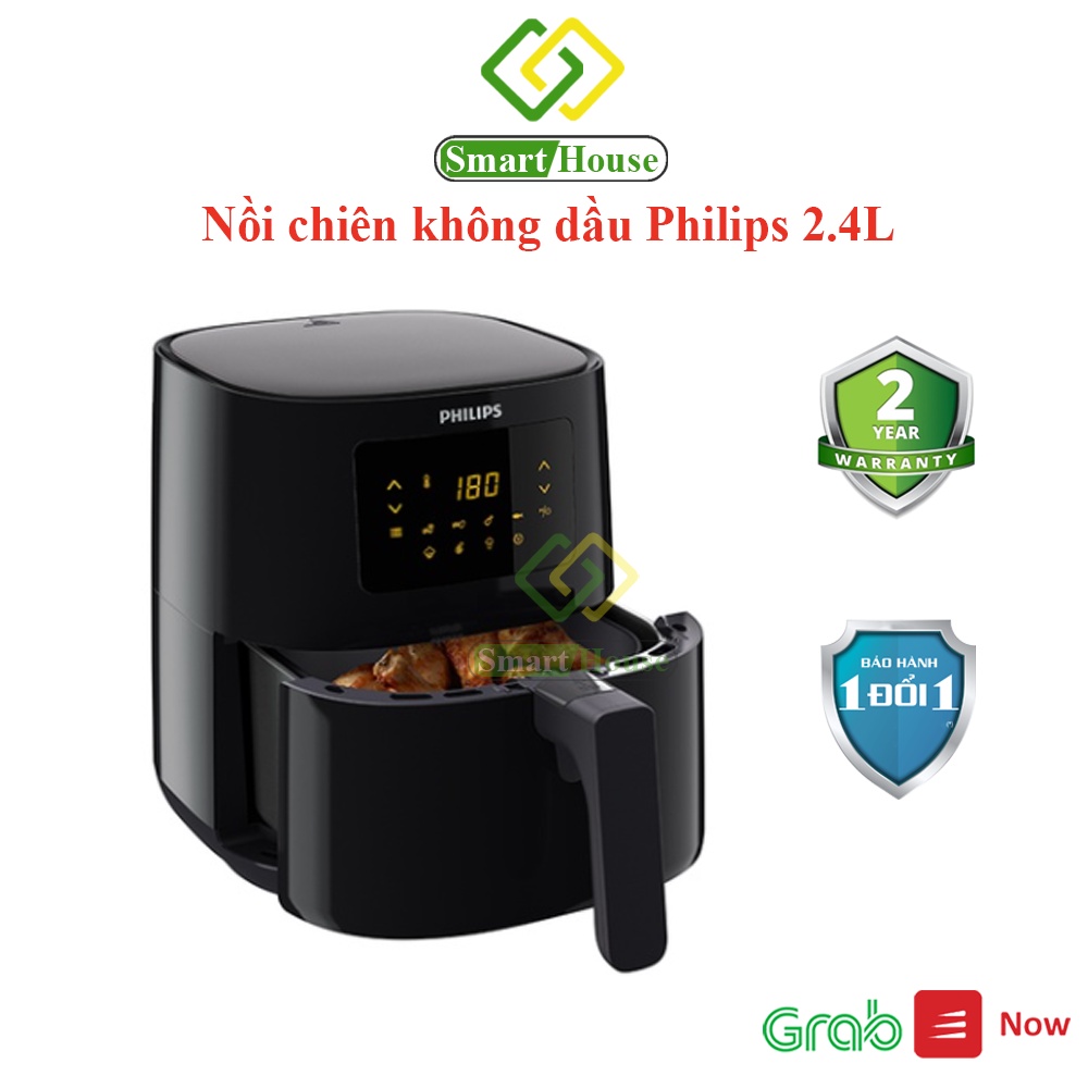 HD9252/90 - Nồi chiên không dầu Philips HD9252/90 - Giỏ chiên 2.4 lít - Hàng chính hãng - Smart House