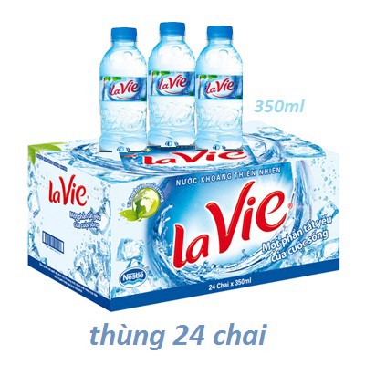 Nước Khoáng Lavie 350ml 24 Chai/Thùng