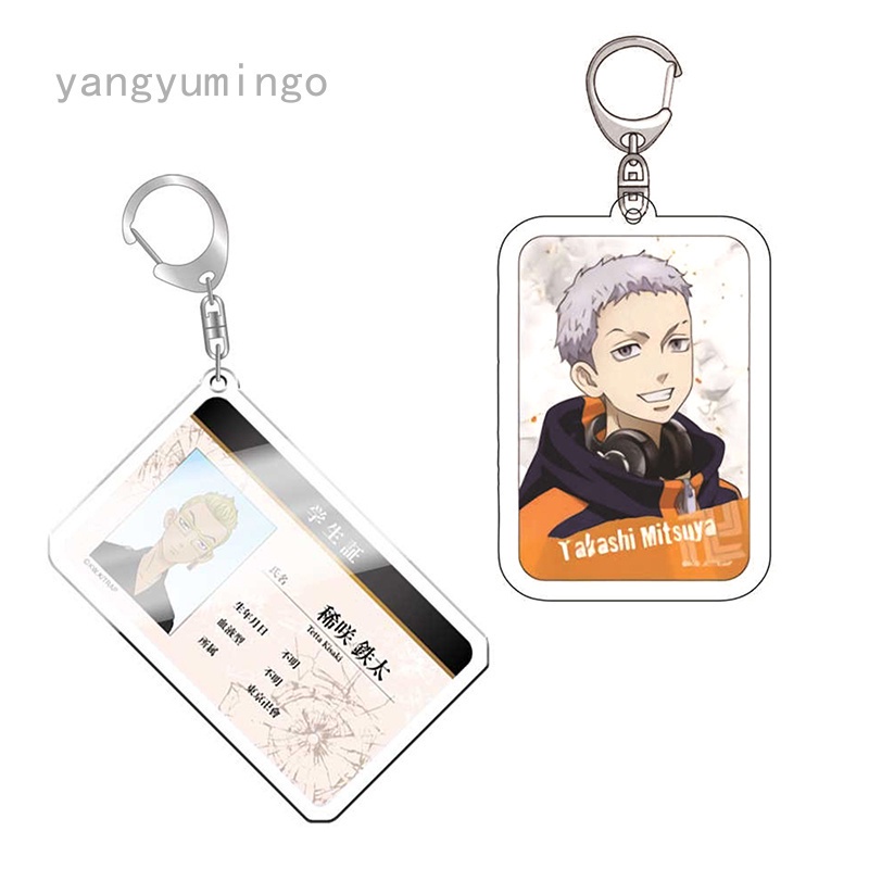 Móc khóa nhựa acrylic hình nhân vật Anime Tokyo Revengers kiểu dáng sáng tạo