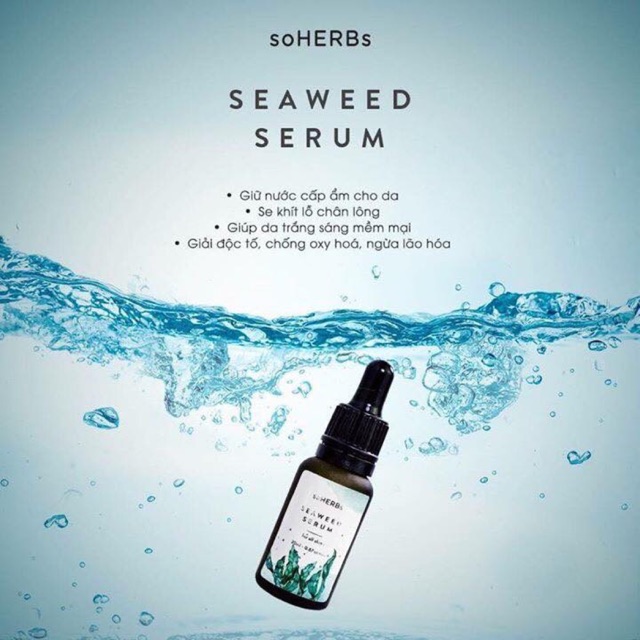 Serum face Tảo biển 