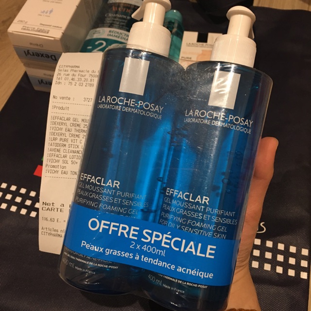 SỮA RỬA MẶT LA ROCHE-POSAY GEL 400ml