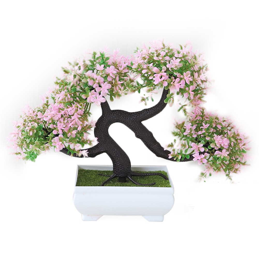 Cây Bonsai Giả Để Bàn Trang Trí