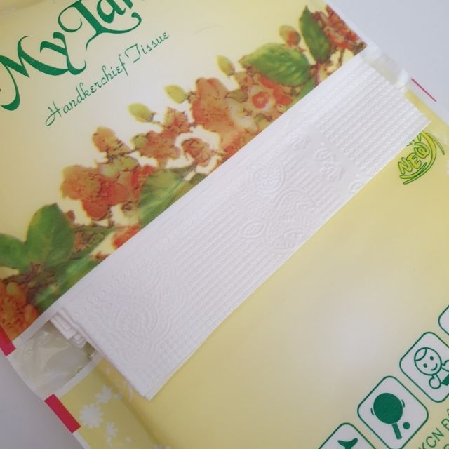 Khăn giấy khô MY LAN® Dạng ví bỏ túi 20 tờ