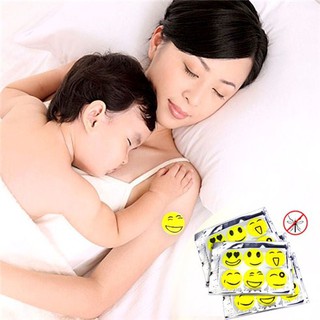 Bộ 6 mặt cười dán chống muỗi. côn trùng