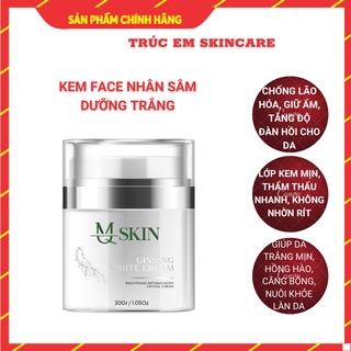 Kem dưỡng da kem dưỡng da mặt kem face nhân sâm mqskin kem dưỡng trắng da, cấp ẩm, mờ nám chính hãng mq skin