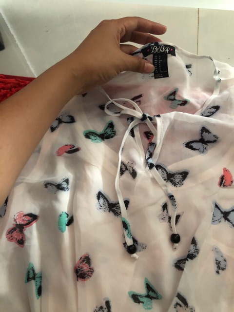 Đầm xuất voan 2 lớp