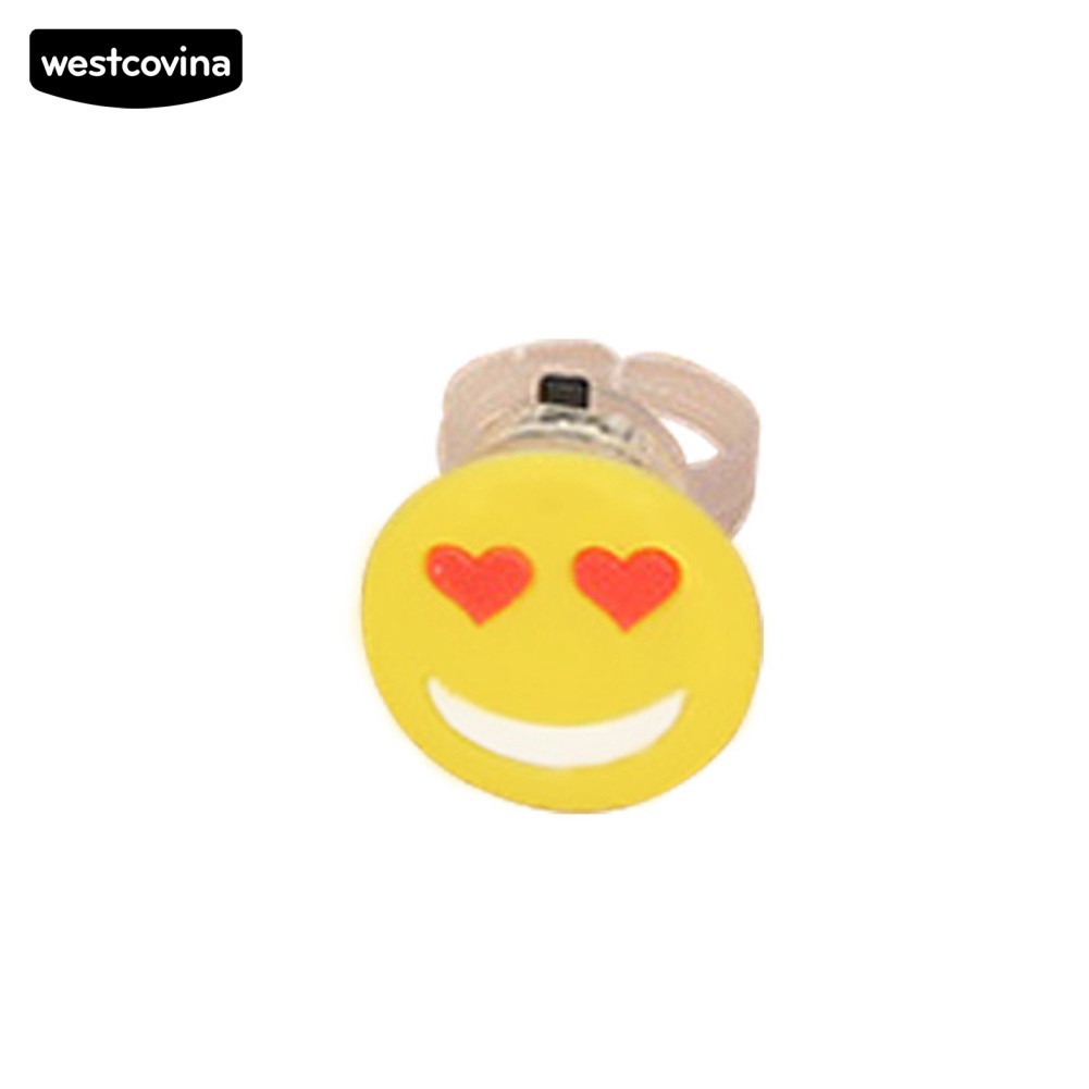 Nhẫn Hình Gấu Hoạt Hình Có Đèn Led Dễ Điều Chỉnh