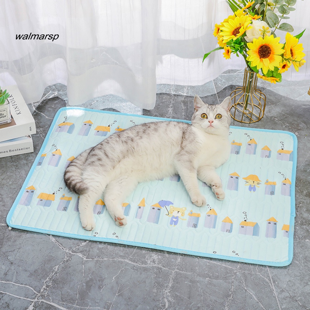 Thảm Lót Chuồng Thú Cưng Mỏng Làm Mát Mùa Hè Thoải Mái