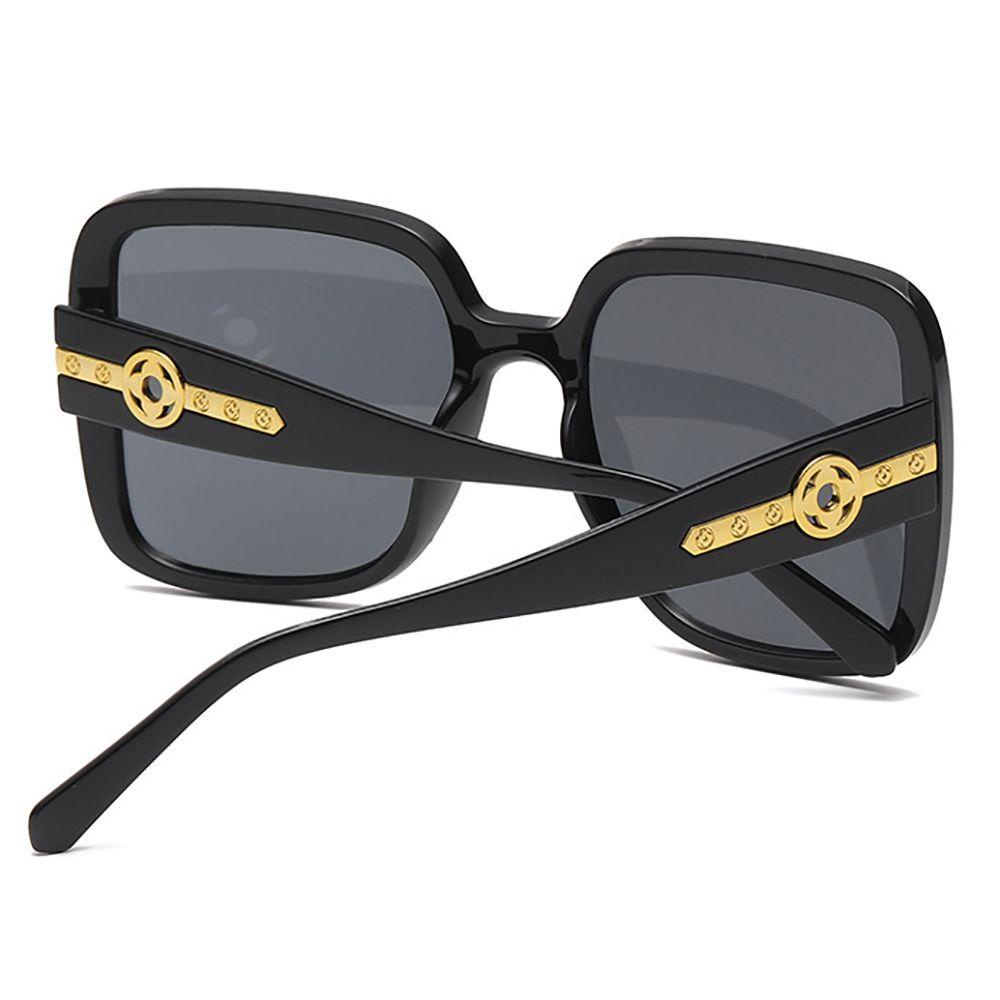 IVORY Kính Mát Gọng Vuông Chống Bức Xạ Phong Cách Hàn Quốc Cổ Điển Thời Trang Cho Nam Và Nữ