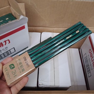 Set 30 Bút Chì Gỗ D.e.l.i 2H