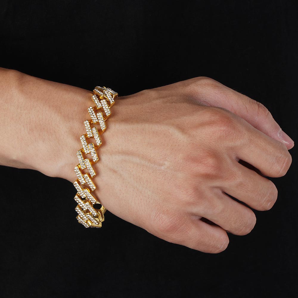 Vòng Đeo Tay Vòng cổ Đính Đá Sáng Lấp Lánh Sang Trọng Cho Nam Và Nữ