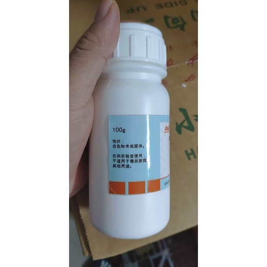 Hóa chất Poloxamer 407 Pluronic F-127 Polyethylene-polypropylene glycol chai 100g