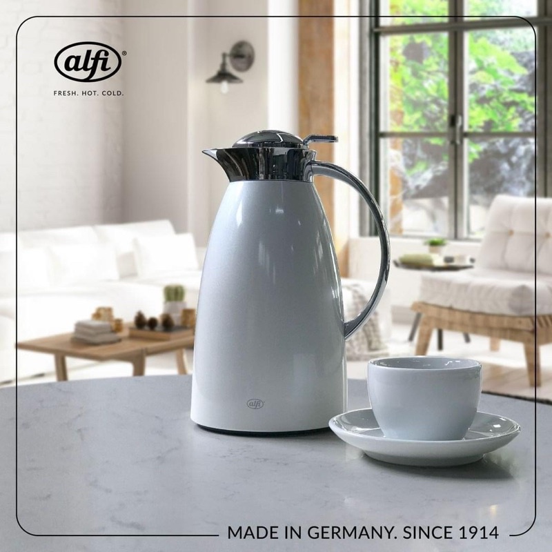 🇩🇪BÌNH NƯỚC GIỮ NHIỆT ĐỂ BÀN CAO CẤP ALFI GUSTO 1L🇩🇪MADE IN GERMANY-SANG CHẢNH BỀN ĐẸP GIỮ NÓNG -LẠNH 2 chiều