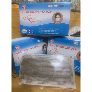 Khẩu trang cao cấp 4 lớp Rose’s Nguyen