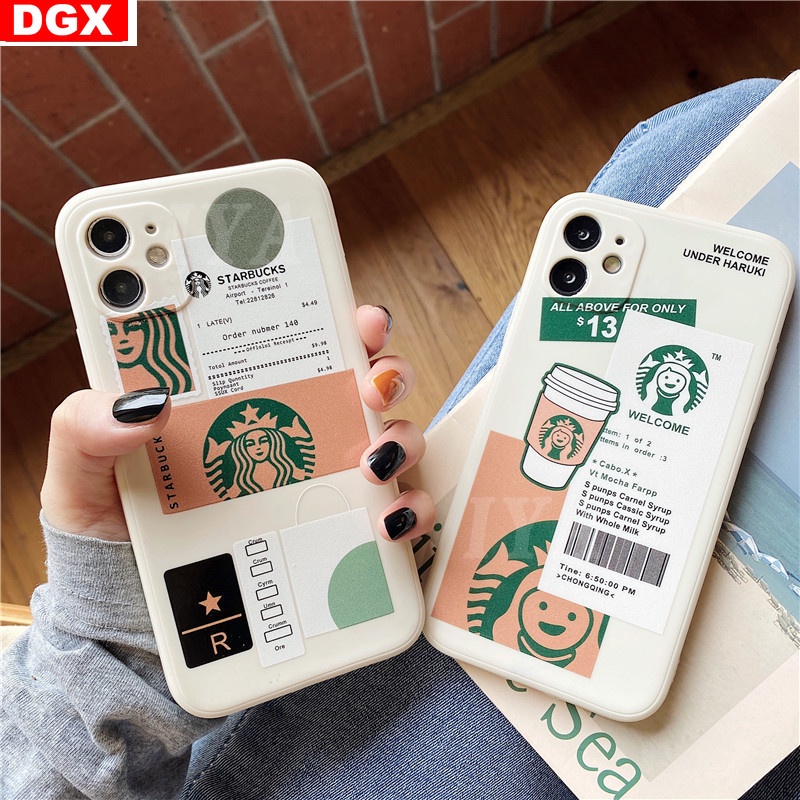 Ốp điện thoại in Starbucks nhiều mẫu mã thích hợp cho Iphone 12 Pro Max 11 Pro 6s 7 8 Plus X Xs Max