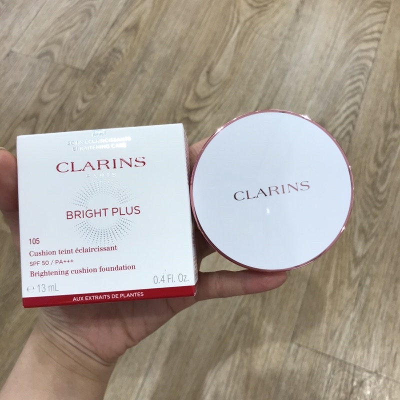 PHẤN NƯƠCS CUSHION CLARINS THE BRIGHT PLUS SPF 50 / PA+++