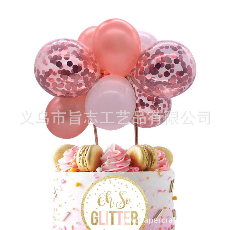 Set phụ kiện que cắm trang trí bánh sinh nhật