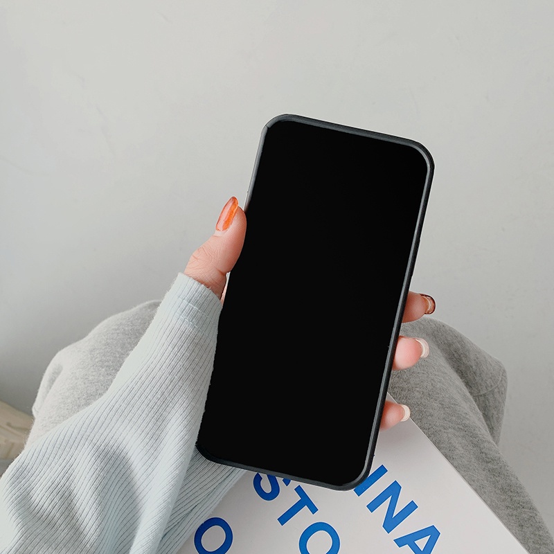 Ốp Điện Thoại Dẻo Họa Tiết Hoạt Hình Bts Đơn Giản Thời Trang Cho Iphone 12 Pro Max / I7 / I8 Plus / X / Xs / Xr / Xs Max / 11 / 11 Pro / 11 Pro Max / Se2
