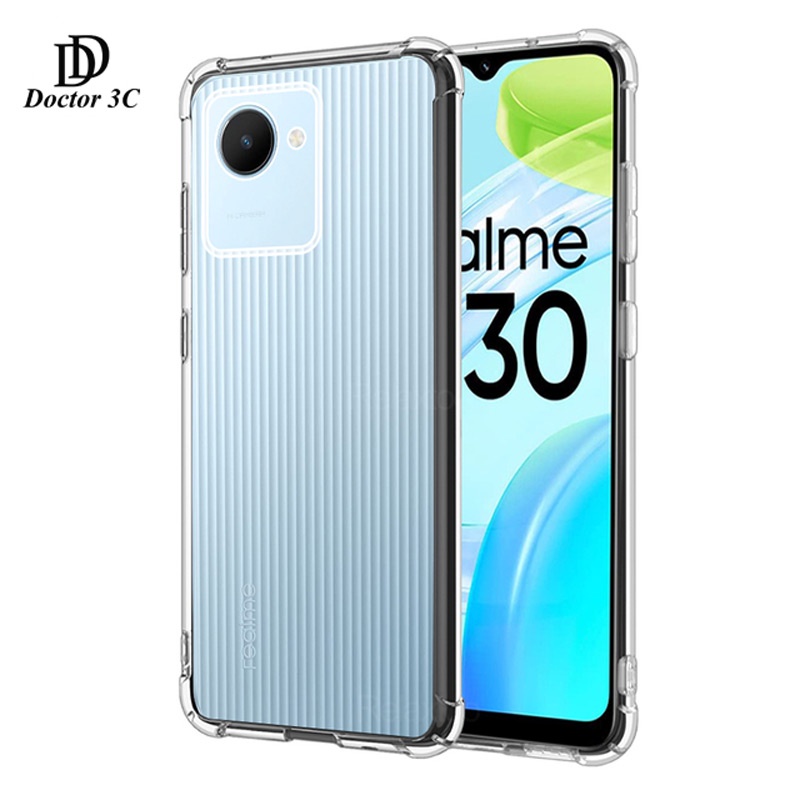 Ốp điện thoại trong suốt chống sốc thời trang cho Realme C53 C55 C35 C33 C30 C30s C25s C25 C25y C21y C21 C20 C17 C15 C12 C11 C3 C2 4G 5G 2023