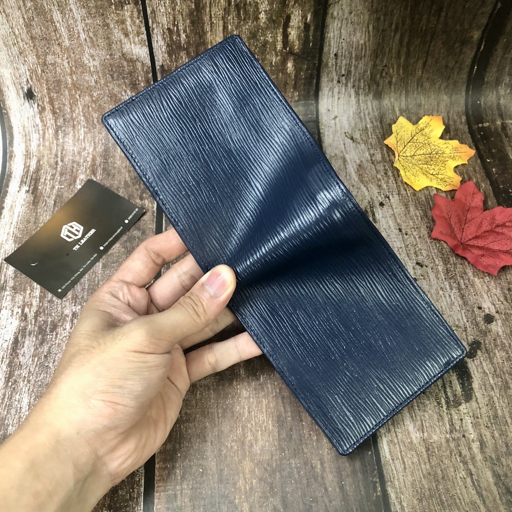 Ví Da Bò EPI Cao Cấp, Bóp Nam Da Bò Thật Dáng Ngang Lót Trong Da Heo - BH 24 Tháng