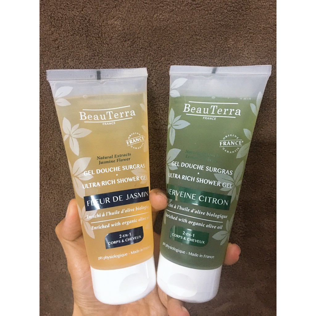 Gel tắm gội 2 trong 1  beauterra  200ml