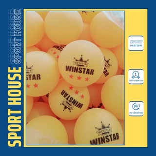 Bóng Bàn Tập Luyện Winstar (2 màu trắng - vàng) - siêu rẻ