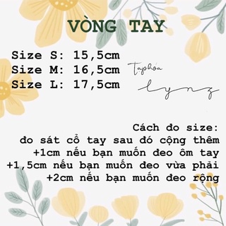 Vòng tay và nhẫn hạt cườm DIY - Iris