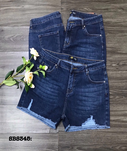 Bigsize Quần short jean SBS345 (32-41)