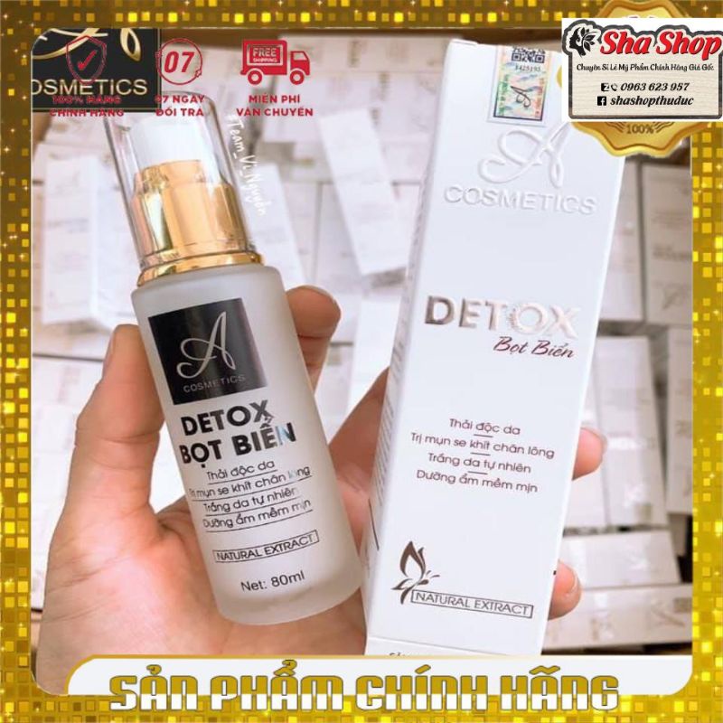 [Chính Hãng] Detox bọt biển thải độc chữ A – Acometics