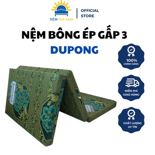 Nệm bông ép dupong hàn quốc gấp 3, giá rẻ, bảo hành 5 năm