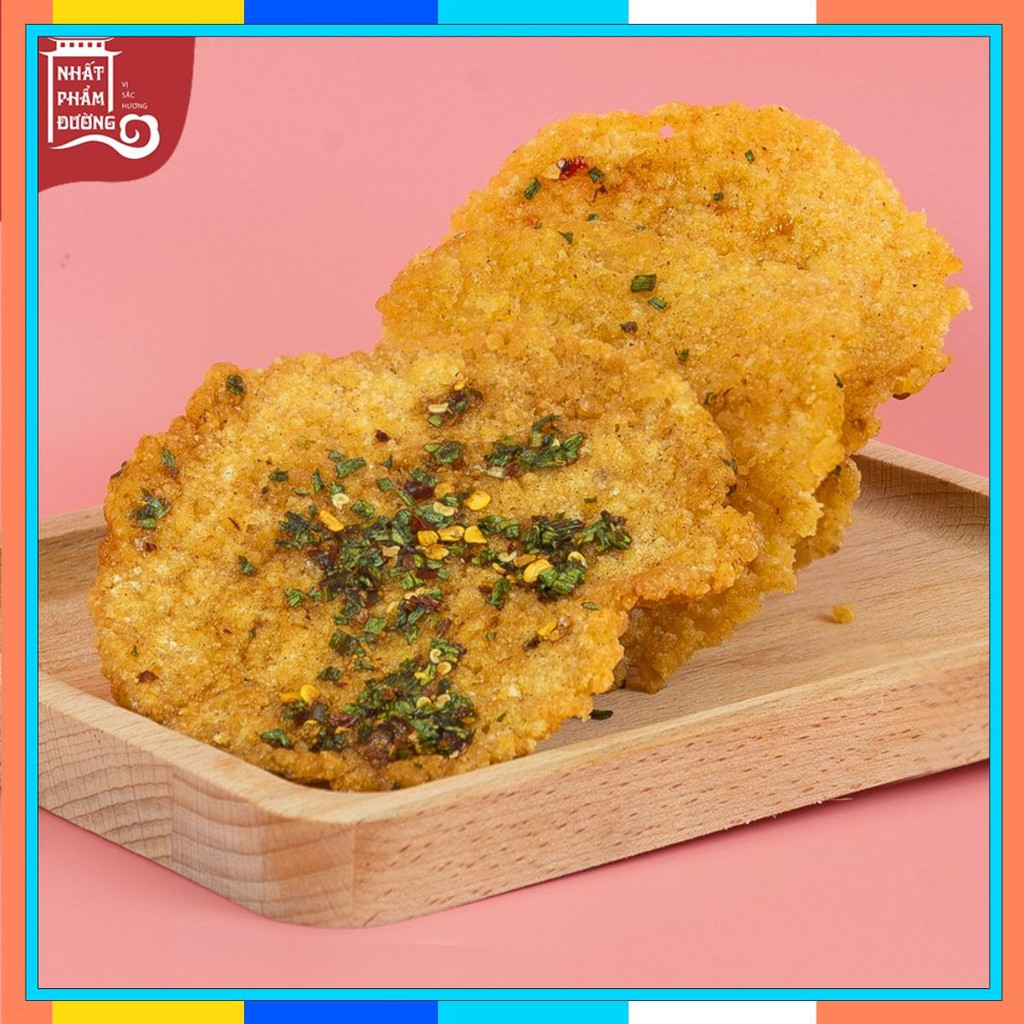 Cơm cháy mắm hành - 1 gói 3 miếng cực ngon box.shop.34