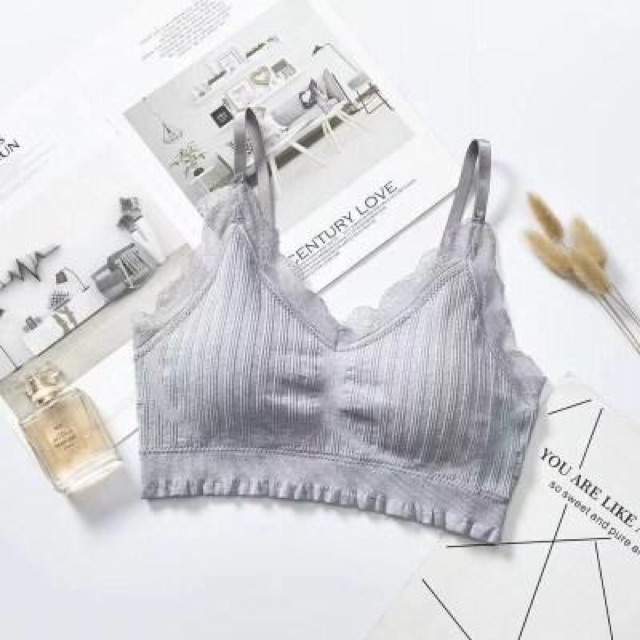 Áo Bra Gân Tăm Viền Ren Mới 234