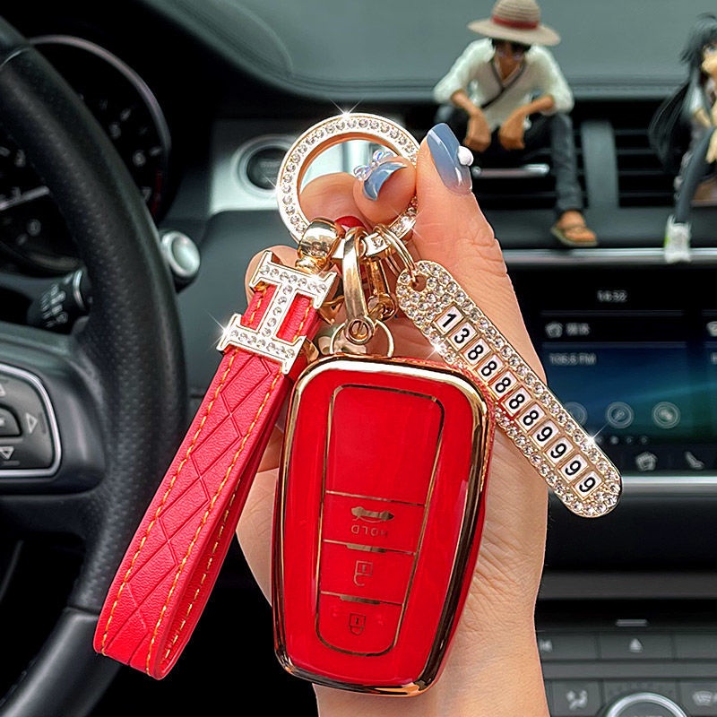 Vỏ Bảo Vệ Chìa Khóa Cao Cấp Cho Xe Hơi Toyota vios rav4 Camry Reeling Carola Asian Dragon