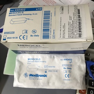 Gạc cầm máu mũi Merocel thẩm mỹ