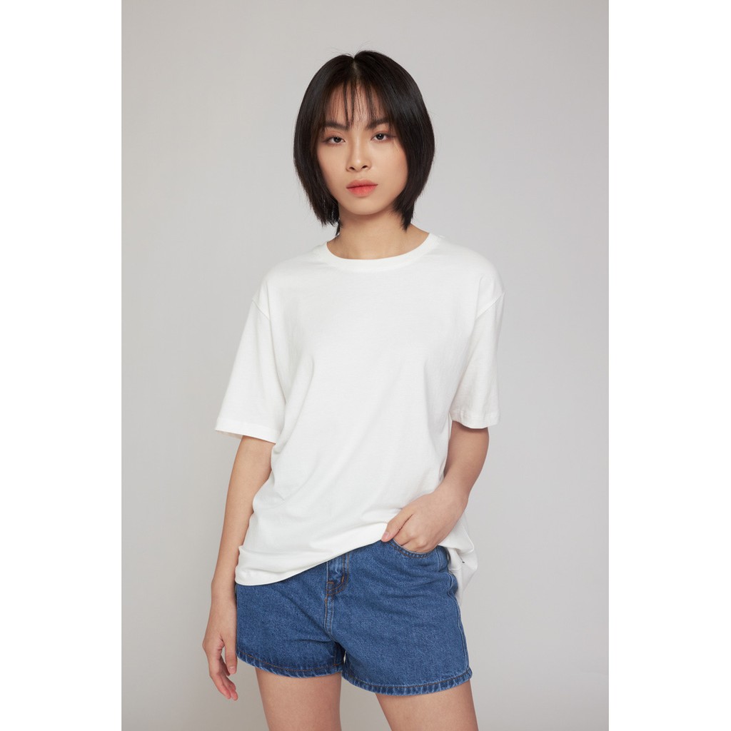 Áo Thun BOO Nữ Dáng Basic 100%Cotton In Graphic Donut