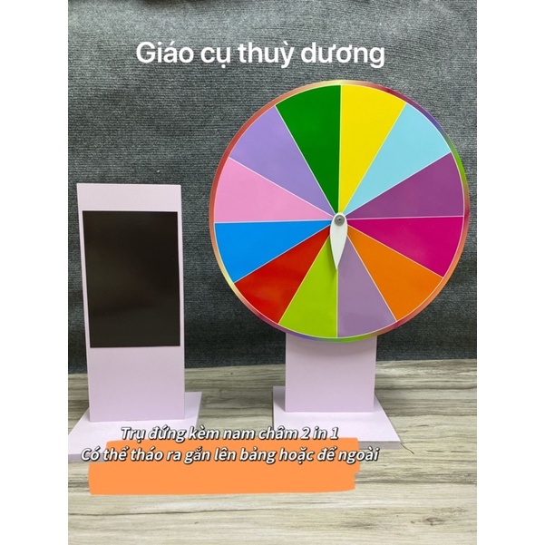 Vòng quay chiếc nón kì diệu 40cm ✅ đồ dùng giáo cụ dạy học