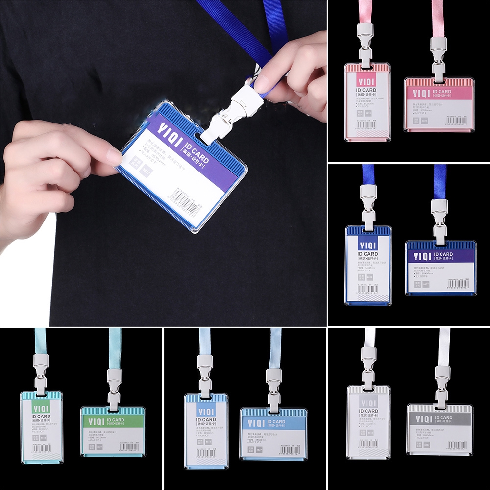 UUMIR Bao đựng thẻ nhân viên / sinh viên bằng nhựa chống nước