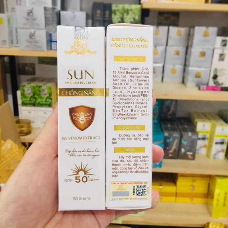 CHỐNG NẮNG NỌC ONG X3