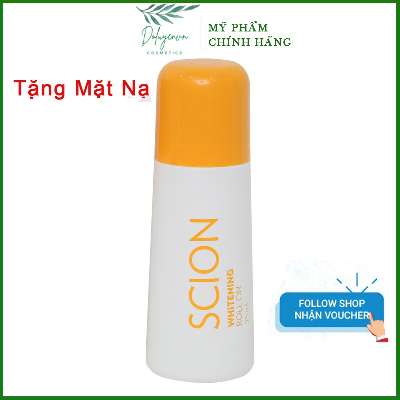 Lăn Khử Mùi Scion, Lăn Nách Scion Pure White Roll On Nu Skin, Mua Lăn Nách Chính Hãng