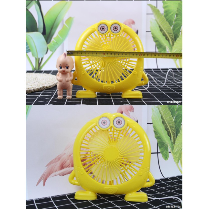 Quạt Để Bàn Minion Cắm USB Nhỏ Gọn Xinh Xắn - Tiện Lợi Có Thể Mang Theo Mọi Lúc