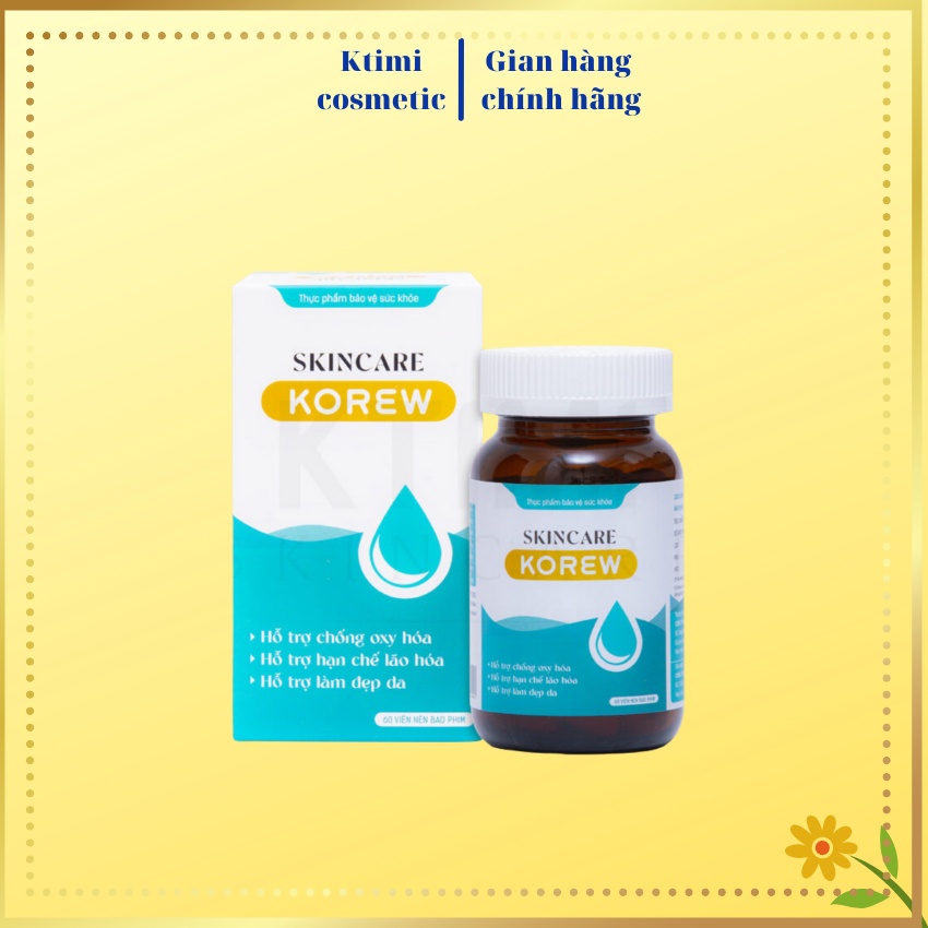 Viên uống bổ sung Vitamin Korew Ktimi 60 viên sáng da, mờ thâm nám