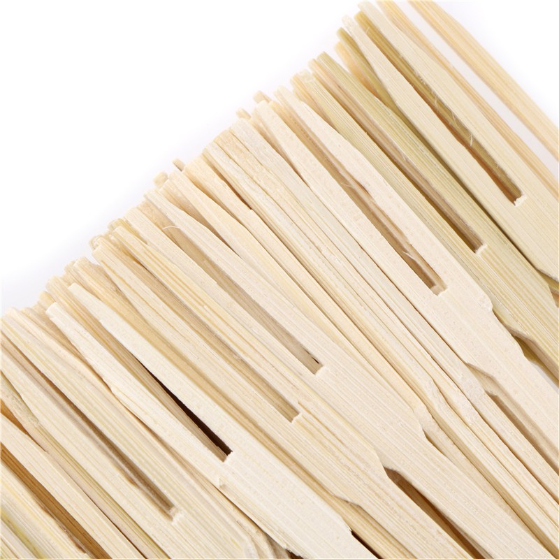 Set 80 Nĩa Tre Ăn Trái Cây / Đồ Tráng Miệng Dùng Một Lần Tiện Dụng