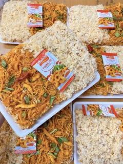 Cơm cháy chà bông mix khô gà